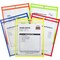 C-Line Products Shop Ticket Holder, 9"x12", Metal Eyelet, 25/BX, Assorted 25PK CLI43910 - alternate 1